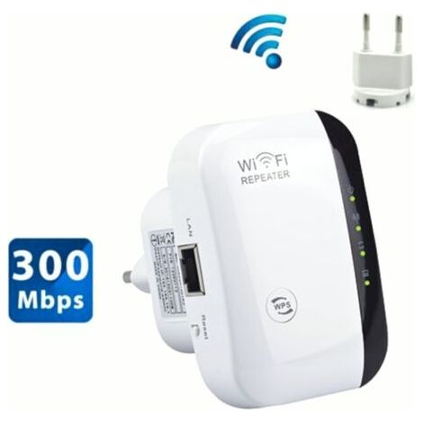 Wlan-verstärker, 2,4-gbit-internet-verstärker Für Das Haus, 300 Mbit/s, Super-boost-wlan-port-repéteur, Wlan-signalverstärker, Einfache Konfiguration Und Einfache Abdeckung