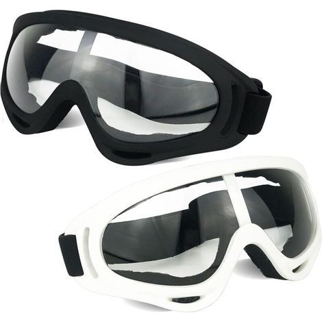 (20 × 10 × 10 Cm) 2er-pack Schutzbrillen/schutzbrillen/motorradbrillen Mit Bandanas