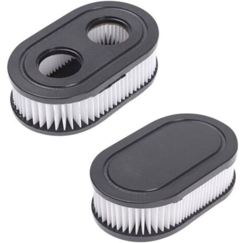 Pr-filter Für Ovale Schwarze Luft Für Tondeuse Mtd Bs-798452 Briggs & Stratton – Lot De 2