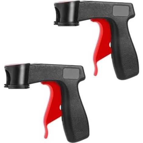 15 X 2 X 13 Cm, 2er-pack Lackiermaschinenzubehör – Lackierpistolengriff – Flaschenhalter – Sprühflaschenhalter – Griffhalter – Sprühflaschenhalter