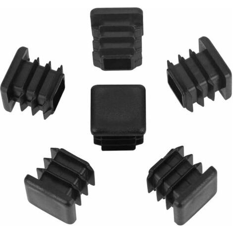 20er-pack Stuhlbeinkappen Aus Pe-kunststoff – 20 X 20 Mm – Rutschfest Für Böden – Reduziert Bewegungsgeräusche