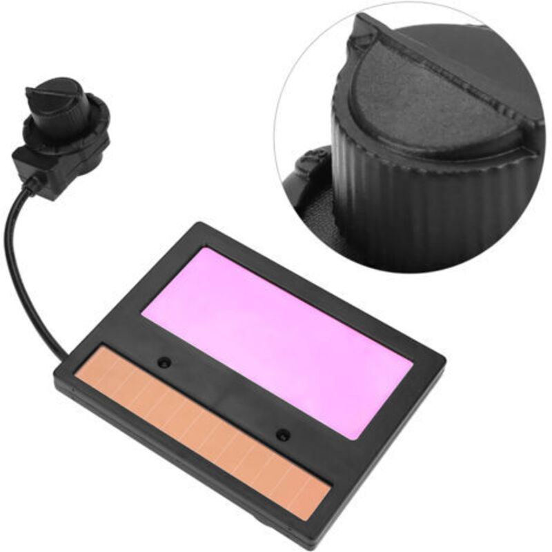 Tx600c Solarpanel-schweißhelm, Linse, Automatische Verdunkelung, Schweißmaske, Linse, Schweißhelm