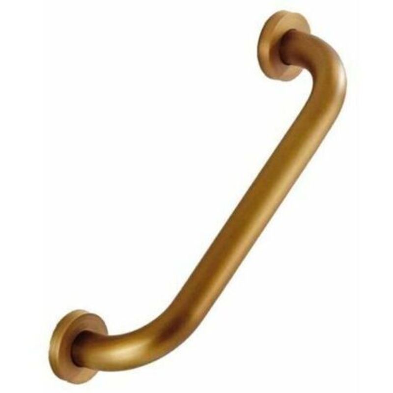 40cm Retro Barre D'Appui Sécurité En Cuivre De Salle De Bain Baignoire Douche Wc Support Mural Serviette