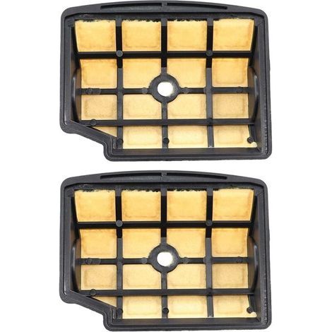 (7×1×1cm) 2er-pack Luftfilter Für Stihl 020 020t Ms200 Ms200t Kettensäge – Ersetzt 1129 120 1602 Und 1129 120 1607