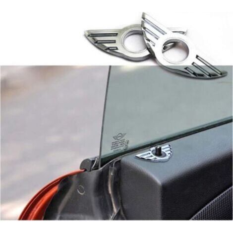 Set Mit 2 Dekorativen Flügelaufklebern Für Bmw Mini Cooper