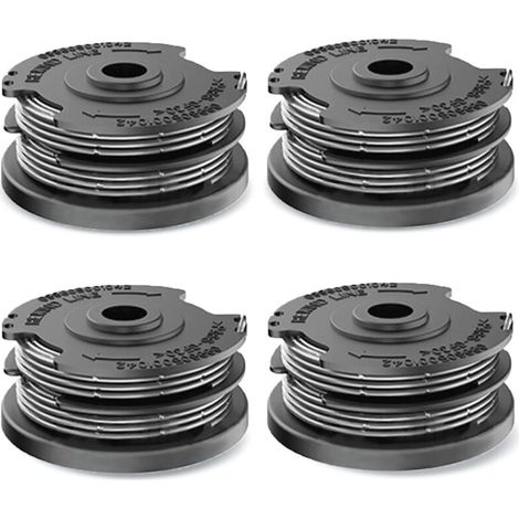 4 Stück Fadenspulen Für Bosch Rasentrimmer-spulen, Nylonfaden-ersatzspule Für Bosch F016800351 Art 24, 27, 30 Und Art 30-36 Li (6,1 M X Ø1,65 Mm) –