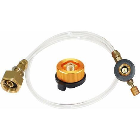 Aiperq Gaskartuschenadapter Für Outdoor-gasherd, Camping Und Camping, Lpg-düsenadapter, Flachzylinder, Flaschenadapter