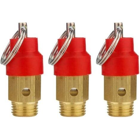 3 Stück 1/8 Sandstrahlventil-luftkompressor, Drucksensor, Kompressor-ersatzteil