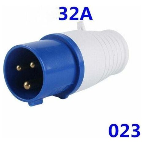 Weibliche Und Männliche Industriesteckdose 32a Cee – Einphasig Dreiphasig 220v-250v – Wasserdicht Ip44 Für Wohnmobile Und Baustellen