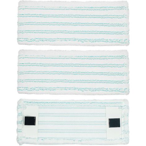 3 Stück Ersatz-mopps Für Leifheit Clean Twist M Ergo Micro Duo 38 X 16 Cm, Ersatzbezug, Kompatibel Mit Leifheit Mikrofaser-ersatzbezug Für Alle Böden