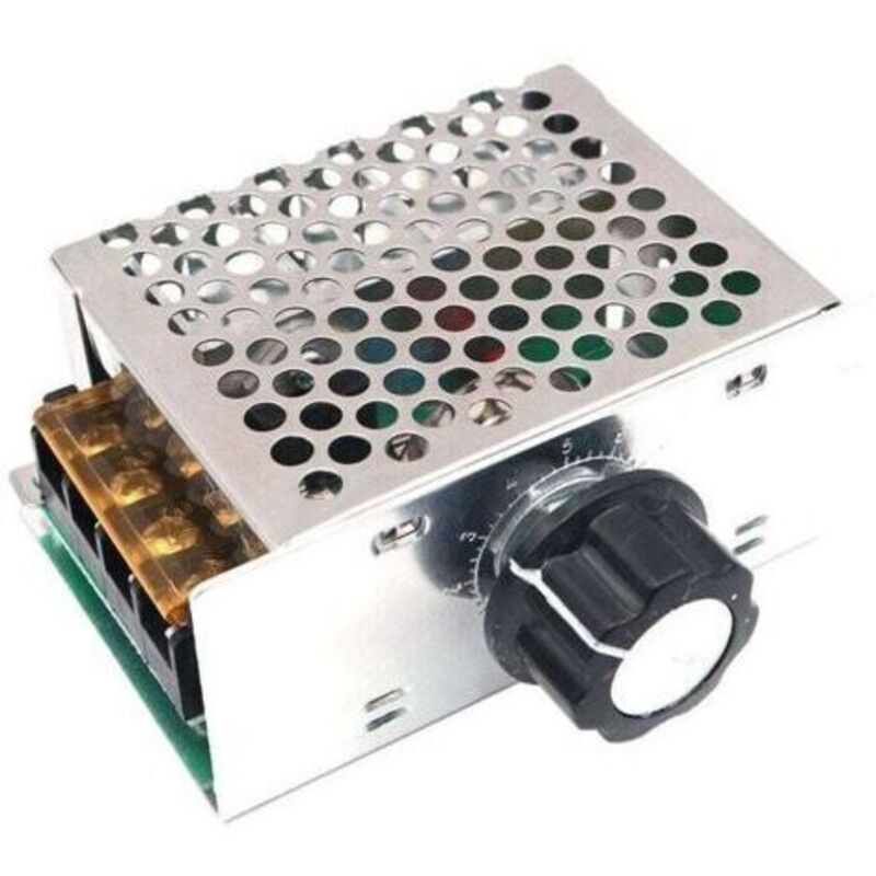 Variator Für Motor 220 V, Spannungsregler Ac 4000 W, Variator De Tension 220 V, Variator De Vitesse Pour Moteur, Regulator De Vitesse Pour Moteur Électrique Variateur,