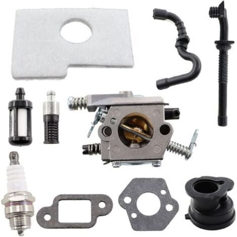 Vergaser Mit Gelenk, Luftfilter, Ölfilter Für Stihl 017 018 Ms170 Ms180 Ms 170 Ms 180 Benzinfilter, Ersatz Für Vergaser Walbro 1130 120 0608