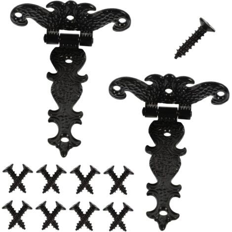 2 Stück Retro-scharniere Für Holztüren, Ideal Für Tore, Scheunen Und Projekte