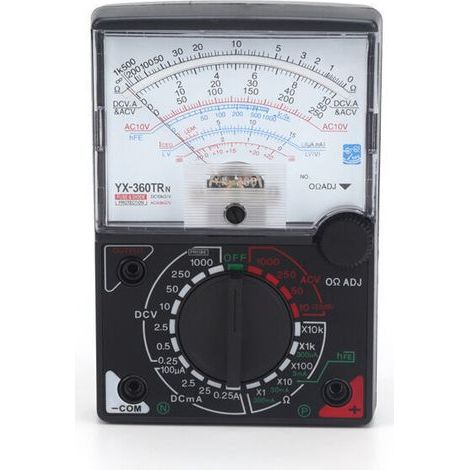 Analoges Multimeter, Ac-dc-voltmeter, Amperemeter, Ohmmeter, Analoges Spannungsmessgerät