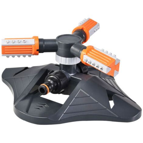 3-arm-düsen Für Rasensprinkler, Automatisch Rotierender Sprinkler Für Garten, Gemüsegarten Und Bewässerung Im Freien
