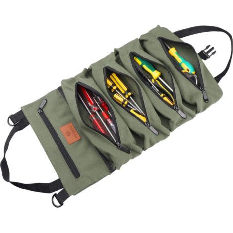 Autoreparatur-werkzeugtasche – Grün – Aufbewahrungstasche Aus Segeltuch