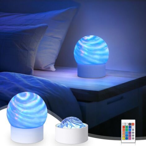 Nordlichtprojektor, Wiederaufladbarer Nordlichtprojektor, 16 Farben, Galaxie-vage-ozean-lampe, Entfernte Raumatmosphäre Für Schlafzimmerschlafzimmer, Wohnzimmer