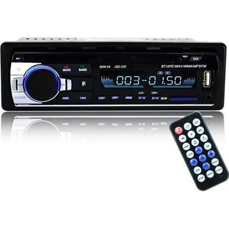 Zadala® Autoradio Mp3/bluetooth/usb 12v