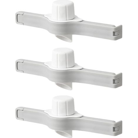 Pinces De Fermeture Pour Sacs Alimentaires Avec Bec Verseur (lot De 3) – Pinces De Conservation Et De Fraîcheur Pour La Cuisine