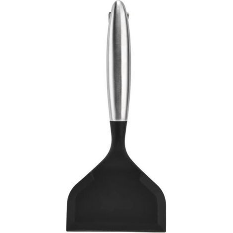 Cuque Silikon-schaufel Mit Breiter Öffnung, Breite Öffnung, Spatel Mit Edelstahlgriff, Schaufel Für Gebratene Pfannkuchen