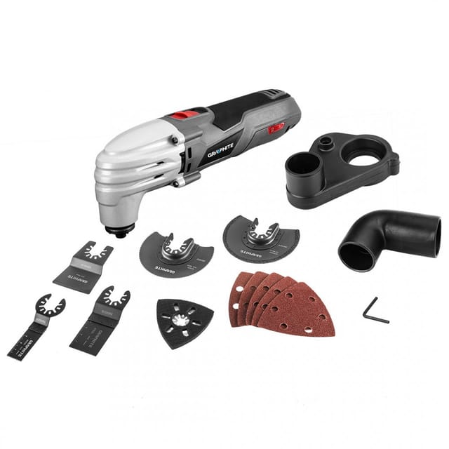 Multifunktionsgerät 250W, Schwingzahl 15000-21000 Min⁻¹, Koffer