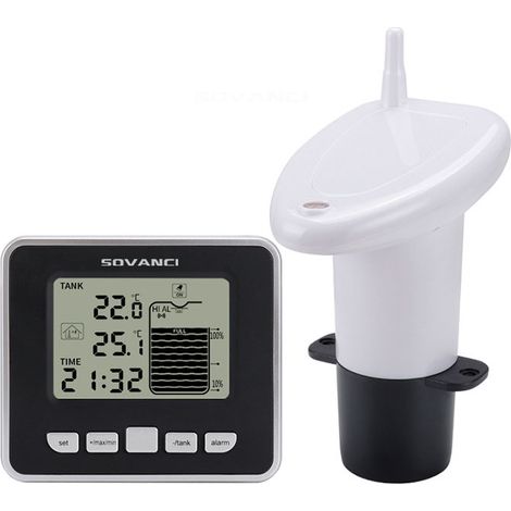 Ultraschall-wasserstandsensor Für Wassertank-flüssigkeitstiefensensor Mit Display