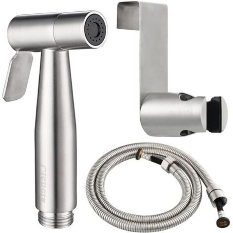 Bidet-dusche Für Toilette, Sprayer Premium-acier-inoxidable-décapsuleur-shattaf-bidet-set Komplett Für Wc (ws024s)