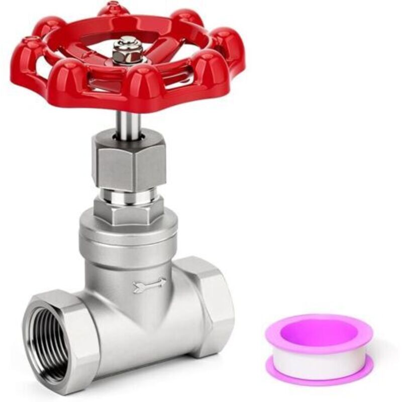 3/4" Bsp 304 Aus Rostfreiem Edelstahl X Weibliches Gehäuse Für Intensiven Gebrauch, Rotierendes Ventil Mit Drehrichtung Für Wasser, Öl, Gas 200 Wog