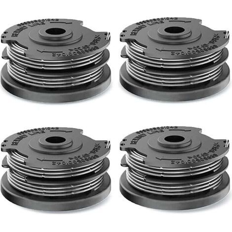 4 Stück Fadenspulen Für Bosch Rasentrimmer-spulen, Nylonfaden-ersatzspule Für Bosch Kantenschneider F016800351 Art 24, 27, 30 Und Art 30 36 Li (6,1 M X Ø1,65 Mm) Trimec