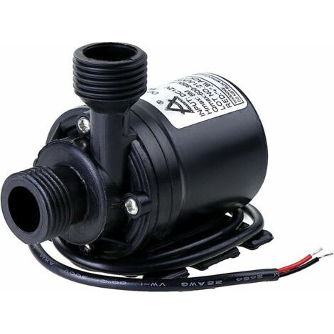 Zirkulation Und Pumpe Dc 12v 800l/h 5m System Zur Wasserzirkulation Pompe Amphibie Système De Circulation Solaire Haute Performance Faible Bruit 4 Punkte Bürstenloser Gleichstrom-booster Pumpenumlauf