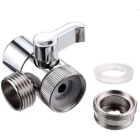 1pc Küche Wasserhahn Adapter Waschbecken Splitter Umsteller Ventil Wasserhahn Anschluss Für Wc Bidet Dusche Küche Wasserhahn Adapter