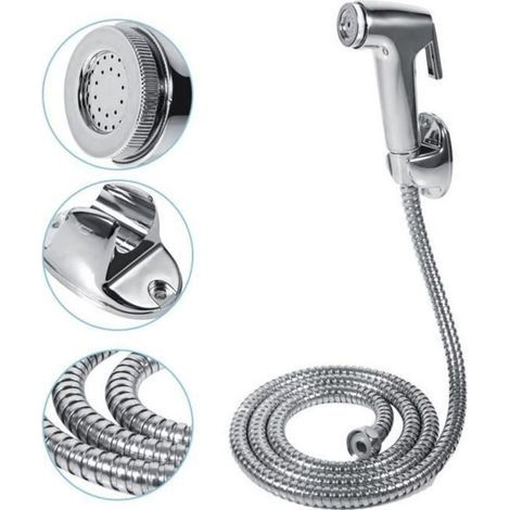 Duschset, Bidet, Wc, Duschbrause Für Intimhygiene, Handbrause, Schlauchhalter