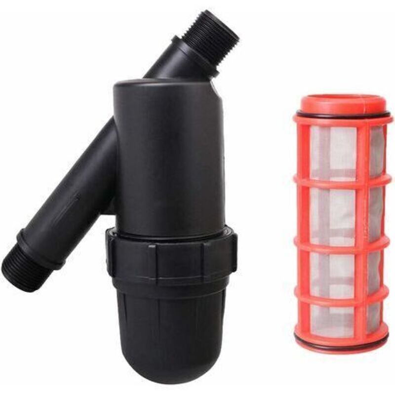 Mesh-bewässerungsfilter Mit Timer, Anschluss An 3/4-zoll-schlauch Und Wasserhahn, Bewässerungssystem