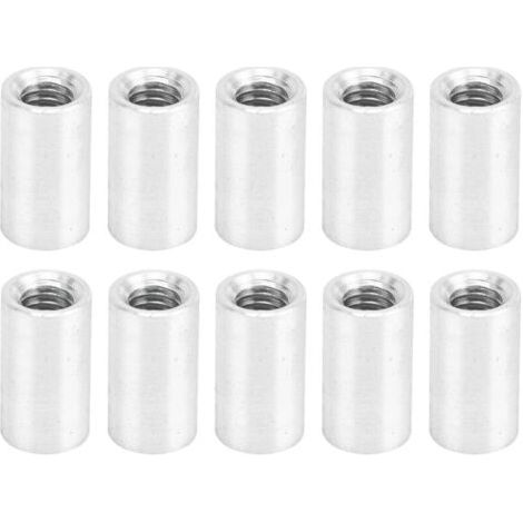 10 Verbindungssäulen Aus Aluminium Mit Weiblicher M4x0,7-buchse, Länge 12 Mm, Runden Drähten Für Die Elektronik