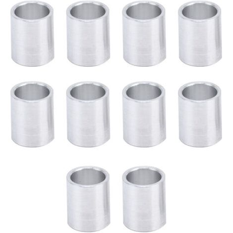 10 Stück Große Runde Aluminiumlegierung Mit Einem Durchmesser Von 10 Mm Und 12 Mm, Montagekartons