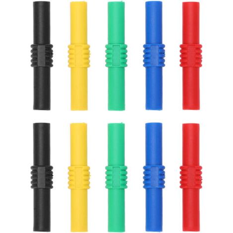 Weiblicher Banane-zu-femelle-isolé-anschluss, 4 Mm, 5 Farben, Für Geräte Und Industriegeräte