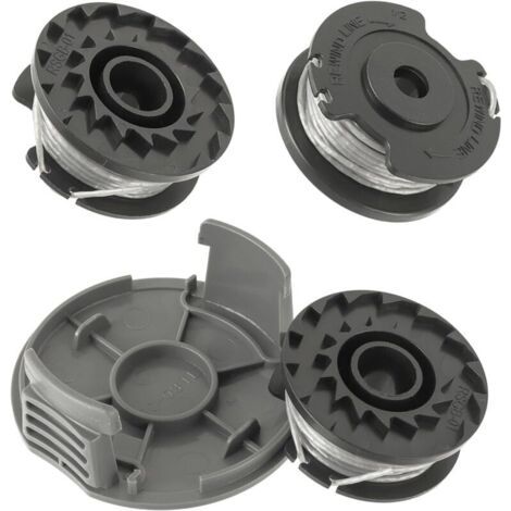 Spulen F016800569/f016800385, Länge 4 M Ø 1,6 Mm Für Bosch Easygrasscut Akku-trimmer 23/26/18/18-230/18-260/18-26 Und Spulenabdeckung F016f05320 (3 Spulen + 1 Abdeckung)