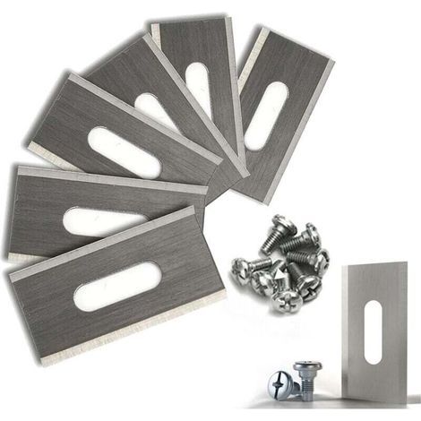 Satz Mit 20 Rasenmessern Für Husqvarna Mit Doppelt Geschärfter Edelstahlklinge 36,5 X 18,5 X 0,65 Mm,
