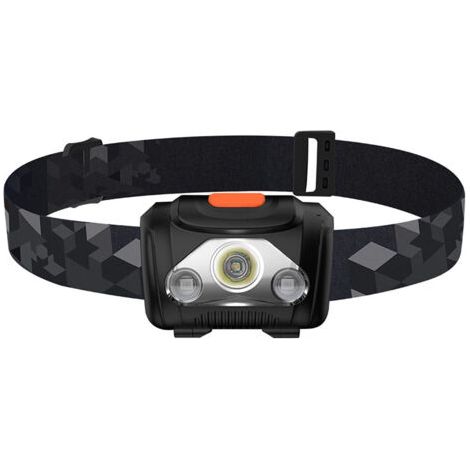 Superheller Rot-weißer Led-scheinwerfer, 4 Modi, Stirnlampe, Geeignet Zum Lesen, Taschenlampen, Camping, Radfahren