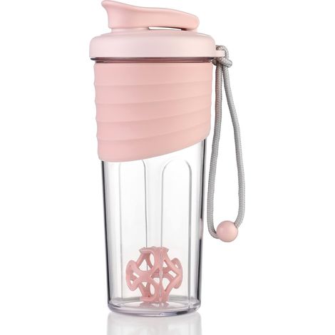 Bouteille-shaker Für Proteine Von Höchster Qualität Für Shakes, Die Einfach Zu Reinigen Und Langlebig Sind – 700 Ml (rose Clair)