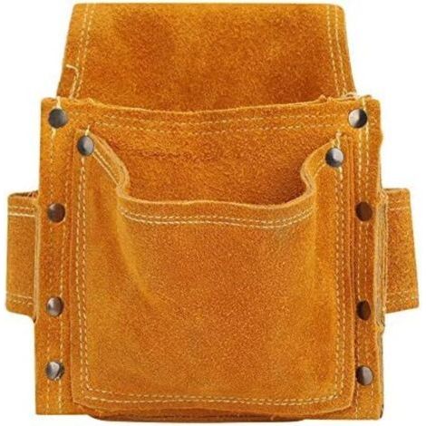 Mehrzweck-werkzeugtasche, Gürteltasche, Gebrauchte Werkzeugtasche, Bananentasche, Langlebiges Leder-material, Werkzeugsortiment