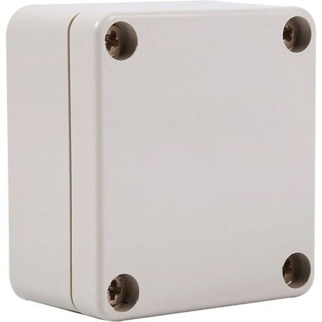 Verbindungskasten, Ableitungskasten, Elektrischer Etanchekasten, Abs-projektkasten Ip65, Diy-kabinenkasten, Für Elektrische Innen- Und Außengeräte (65 60 35 Mm)