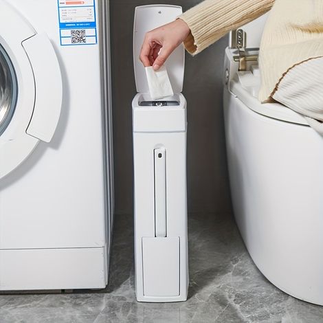 Poubelle D'Angle Fine (mit Großem Wc) – Anschluss An Den Badezimmer- Und Toilettenbereich
