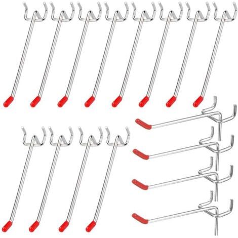 Metallhaken Für Lochplatten. 30-teiliges Sortiment Haken Für Lochplatten
