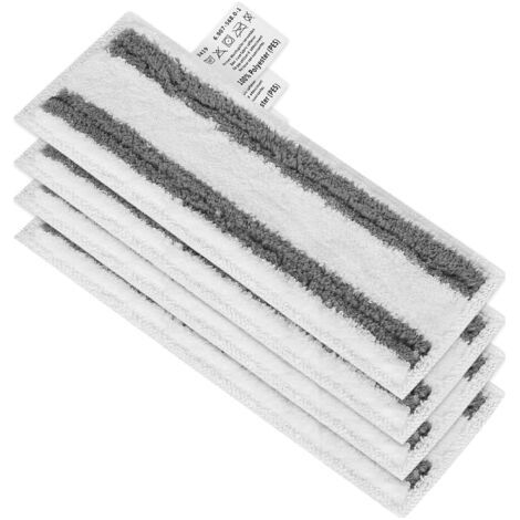 Dampfreinigungstücher Für Karcher Easyfix Sc2 Sc3 Sc4 Sc5, Mikrofasertücher Für Karcher Easyfix Sc-serie (graue Streifen – 4 Stück)