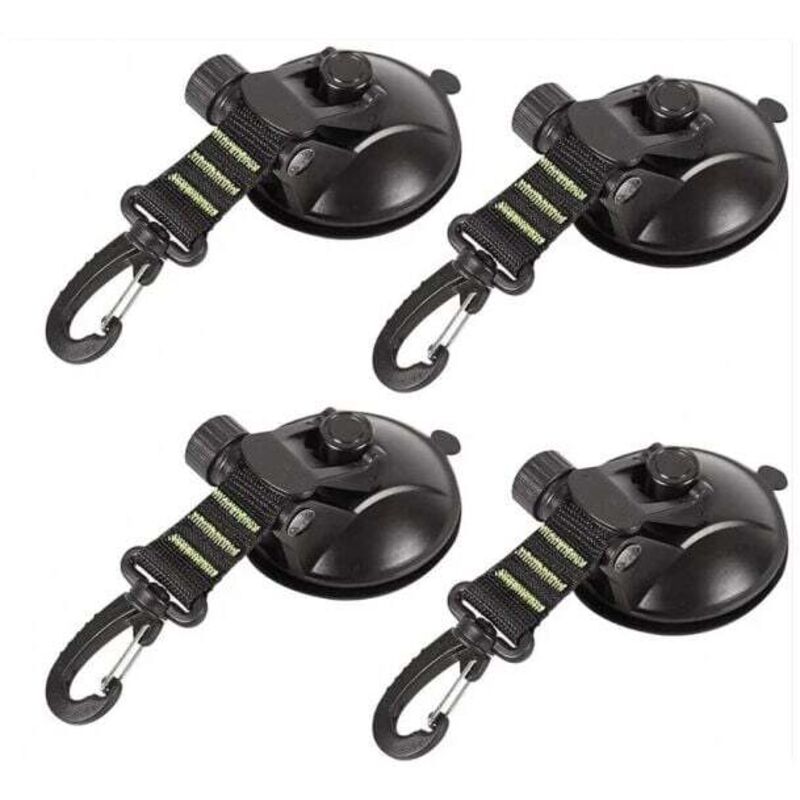 Paket Mit 4 Lüftungsschlitzen Mit Befestigungsmöglichkeit Für Lüftungsschlitze Für Das Auto, Camping, Camping, Camping, Zelt. Halterungssatz Für Lüftungsschlitze, Multifunktional Für Den Einsatz Auf D