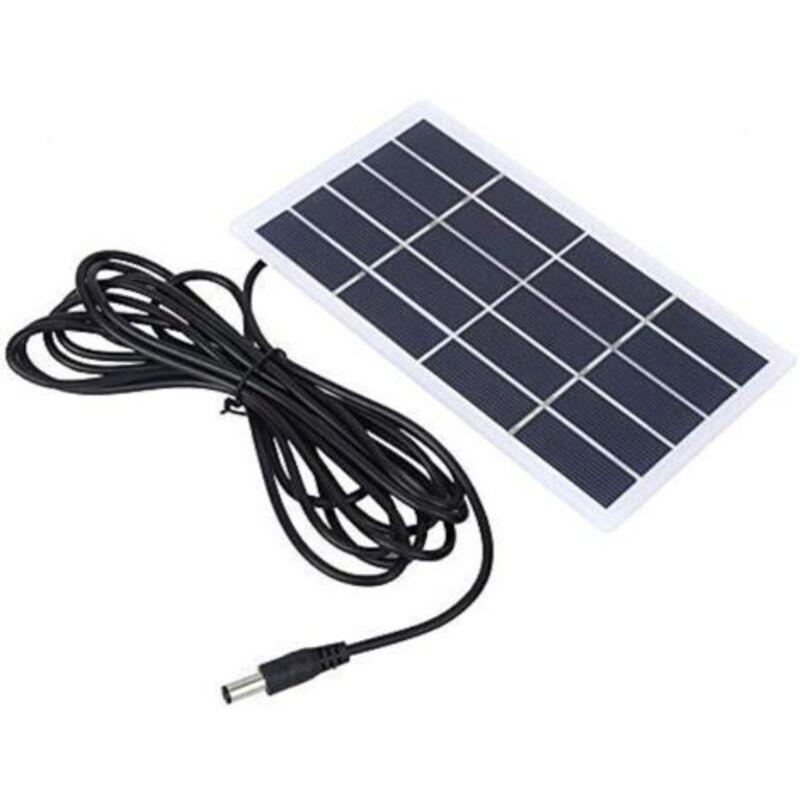 Solarbatterie-netzteil, Polysilizium-2w-5v-solarbatterie Mit Cc-schnittstelle Für 3,7-v-batterie-außengartenlampe