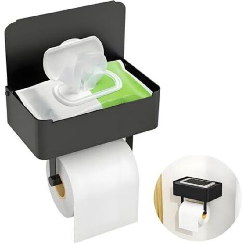 Toilettenpapier-toilettenpapier Mit Behälter Für Feuchte Wäsche, Toilettenpapier-toilettenpapier Ohne Deckel, Papier-toilettenpapier-toilettenpapierhalter Aus Rostfreiem Edelstahl 304