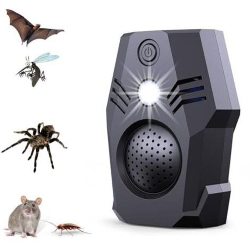 Ultraschall-abstoßung, Anti-parasiten, Anti-souris, Anti-araignées, Anti-chauves-souris, 4 Modi Für Zuhause, Appartement, Restaurant