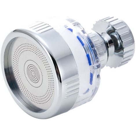 Wasserfilter Für Küchenarmatur, Wassersparender Luftreiniger, Anti-kalk-anti-spritzschutz, 360° Drehbar, Universell